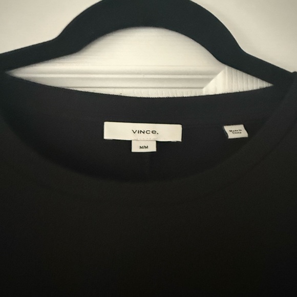 Vince Classic Black Long Sleeve Top - Picture 2 of 4